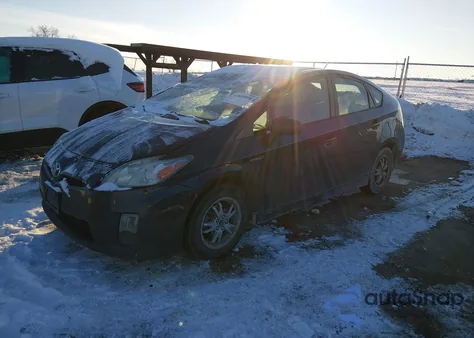 2010 Toyota Prius Iii из США, поврежденный, VIN JTDKN3DU6A0055496